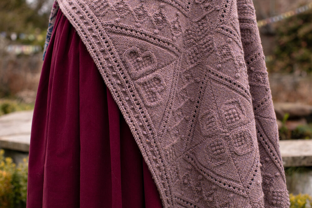 Infinite Cable Online Class Design by Alice Starmore in Driftwood Hebridean 3 Ply