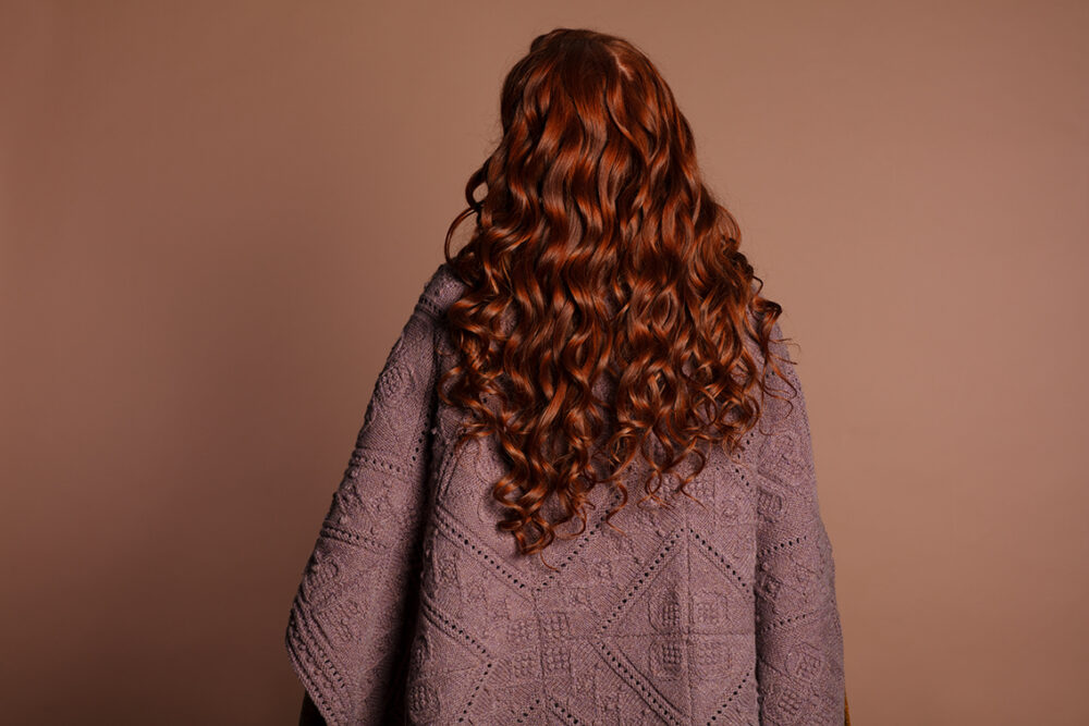 The Mo Chridhe Blanket from the Infinite Cable Class by Alice Starmore
