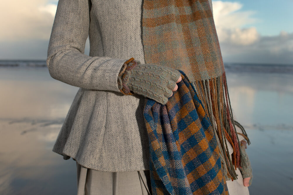 The St Kilda Collection by Alice Starmore, hand knitting, felting, weaving and embroidery for Virtual Yarns