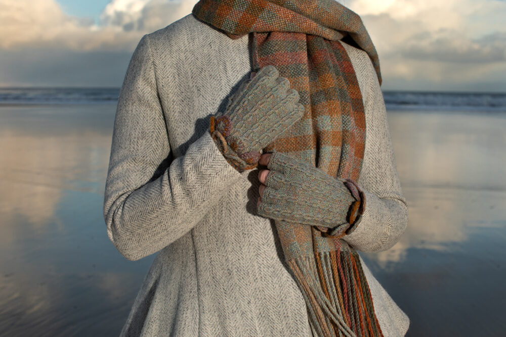 The St Kilda Collection by Alice Starmore, hand knitting, felting, weaving and embroidery for Virtual Yarns
