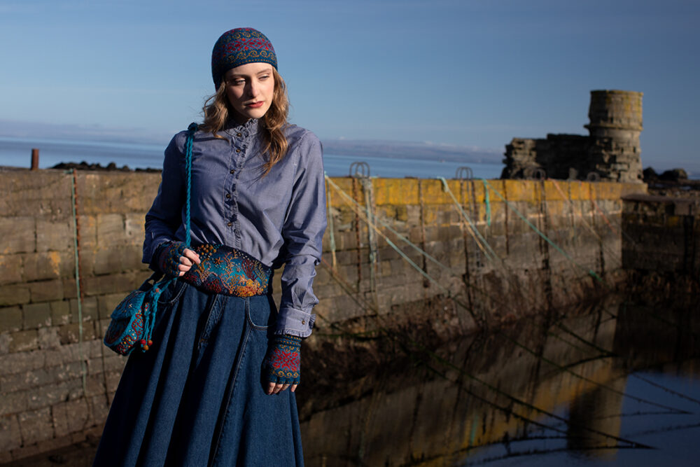 Creative Course 3, hand knitting, felting and embroidery by Alice Starmore for Virtual Yarns