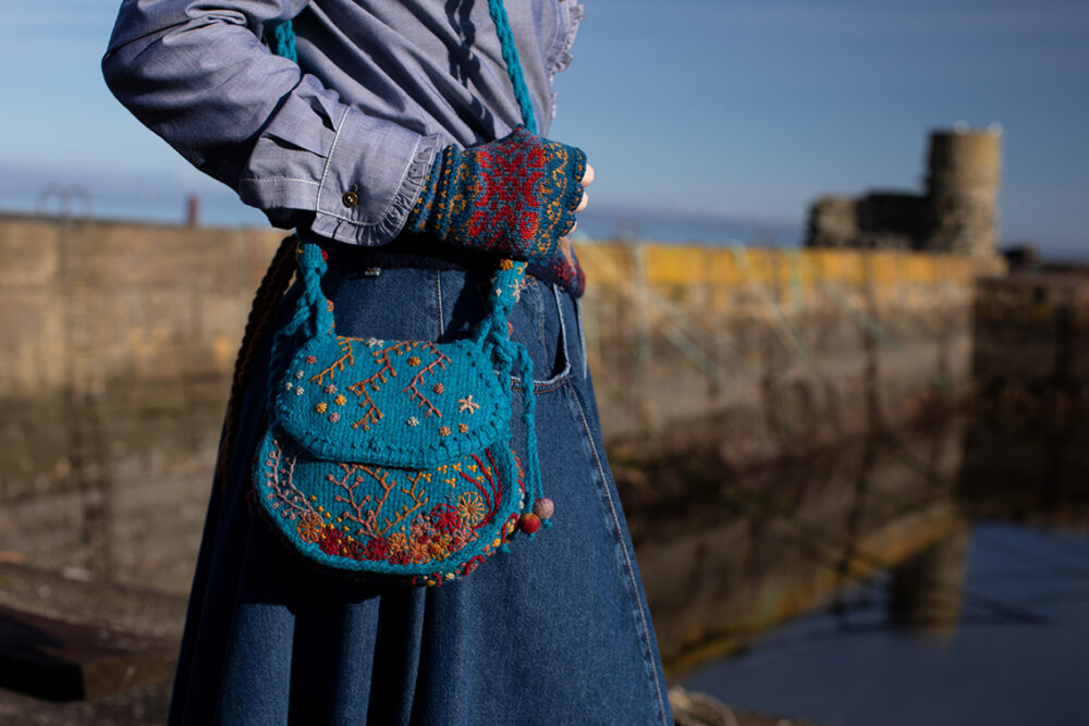 Creative Course 3, hand knitting, felting and embroidery by Alice Starmore for Virtual Yarns