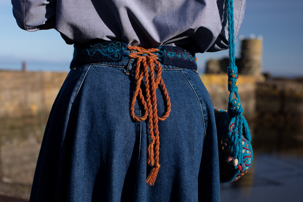 Creative Course 3, hand knitting, felting and embroidery by Alice Starmore for Virtual Yarns