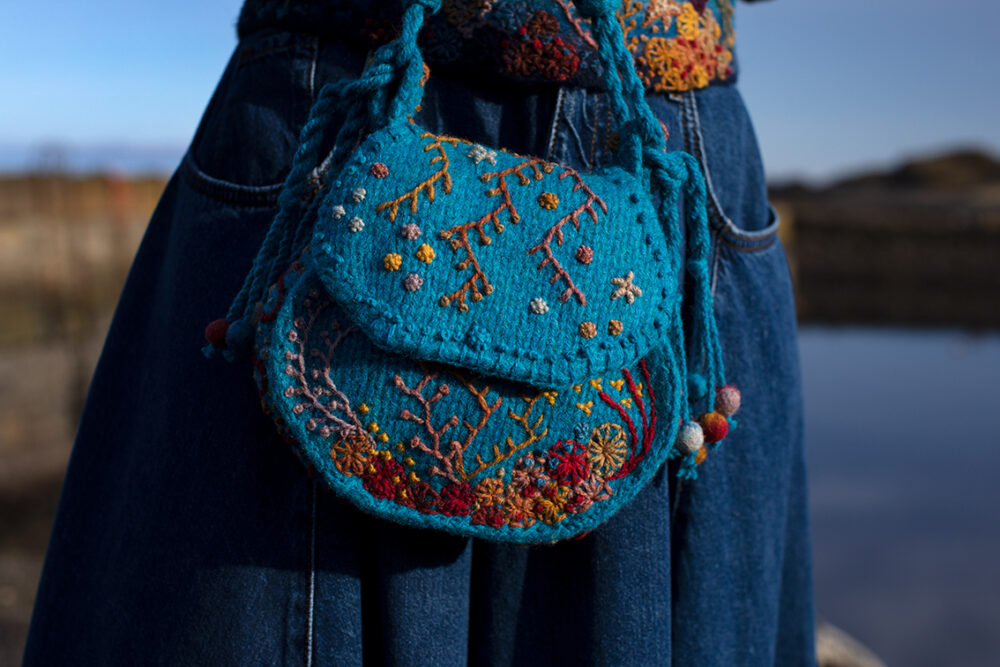 Creative Course 3, hand knitting, felting and embroidery by Alice Starmore for Virtual Yarns