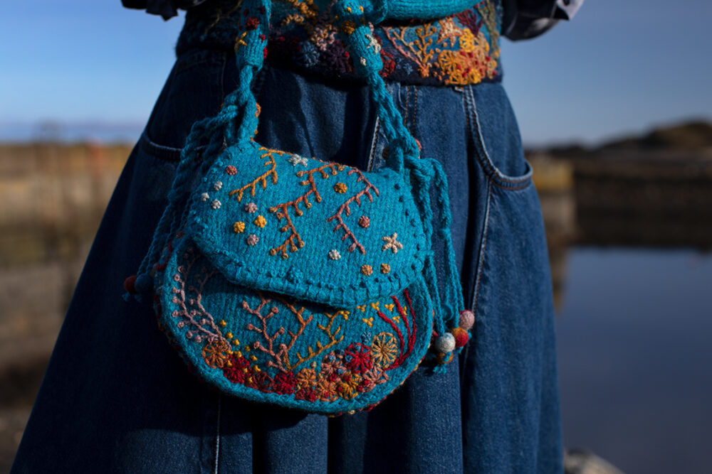 Creative Course 3, hand knitting, felting and embroidery by Alice Starmore for Virtual Yarns