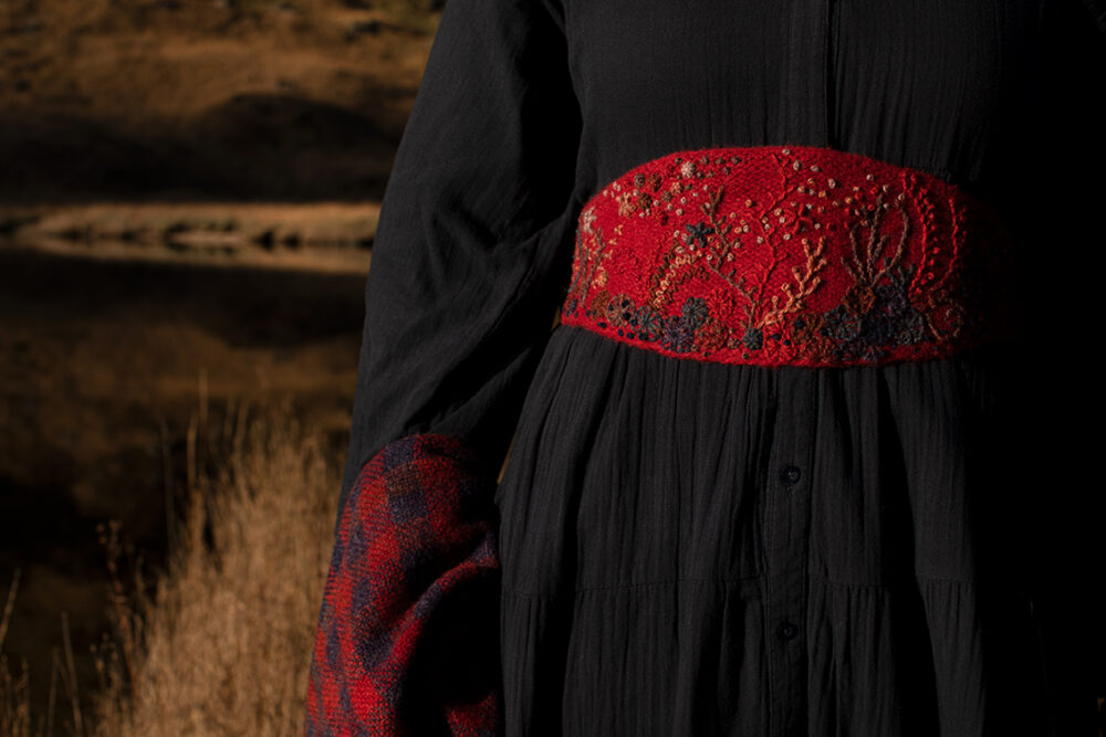 Creative Course 3, hand knitting, felting and embroidery by Alice Starmore for Virtual Yarns