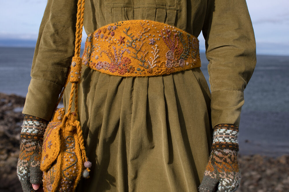 Creative Course 3, hand knitting, felting and embroidery by Alice Starmore for Virtual Yarns