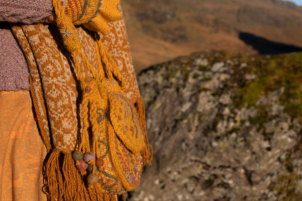 Creative Course 3, hand knitting, felting and embroidery by Alice Starmore for Virtual Yarns