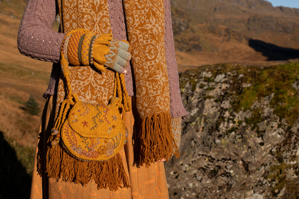 Creative Course 3, hand knitting, felting and embroidery by Alice Starmore for Virtual Yarns