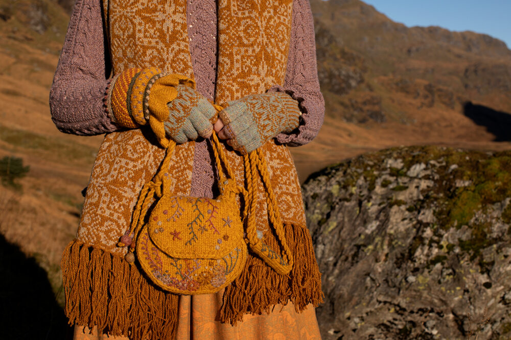 Creative Course 3, hand knitting, felting and embroidery by Alice Starmore for Virtual Yarns
