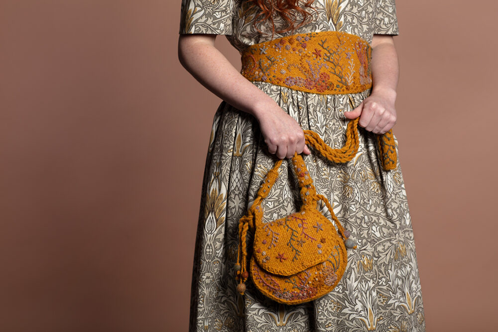 Creative Course 3, hand knitting, felting and embroidery by Alice Starmore for Virtual Yarns