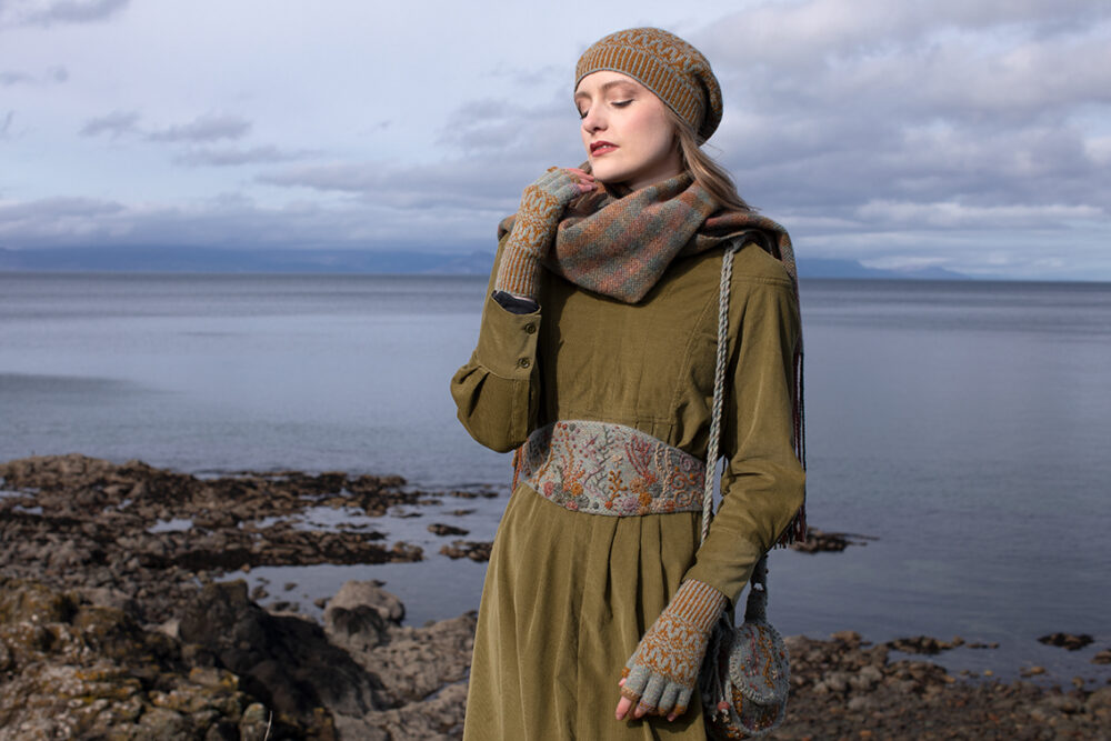 Creative Course 3, hand knitting, felting and embroidery by Alice Starmore for Virtual Yarns
