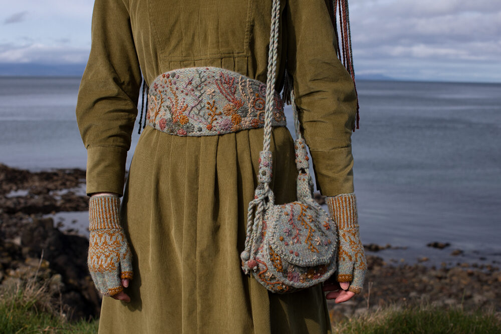 Creative Course 3, hand knitting, felting and embroidery by Alice Starmore for Virtual Yarns