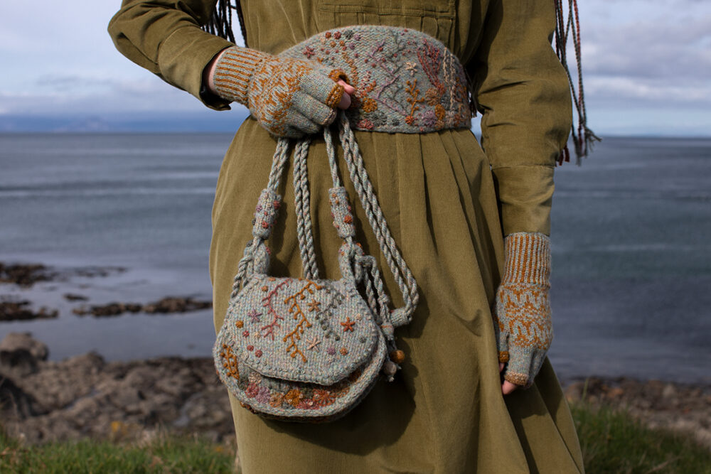Creative Course 3, hand knitting, felting and embroidery by Alice Starmore for Virtual Yarns