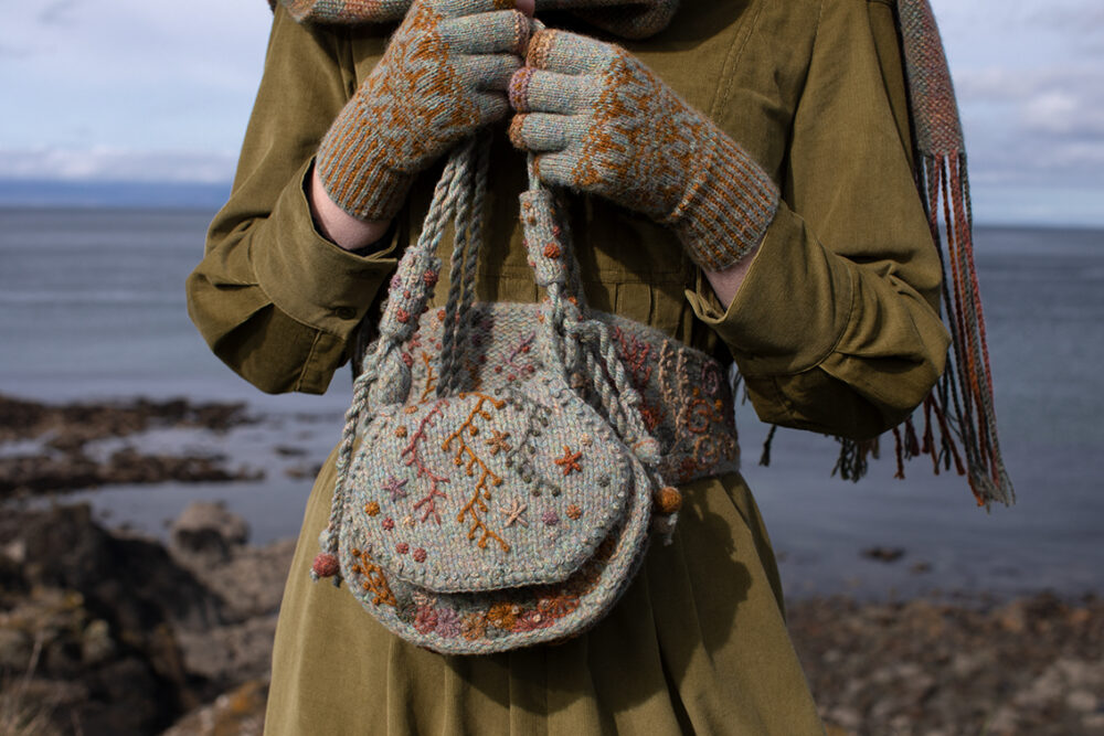 Creative Course 3, hand knitting, felting and embroidery by Alice Starmore for Virtual Yarns