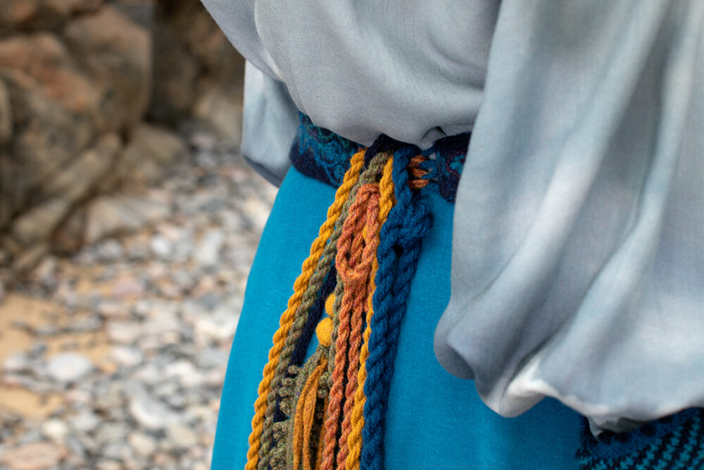 Creative Course 3, hand knitting, felting and embroidery by Alice Starmore for Virtual Yarns