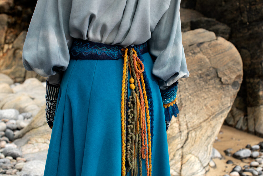 Creative Course 3, hand knitting, felting and embroidery by Alice Starmore for Virtual Yarns