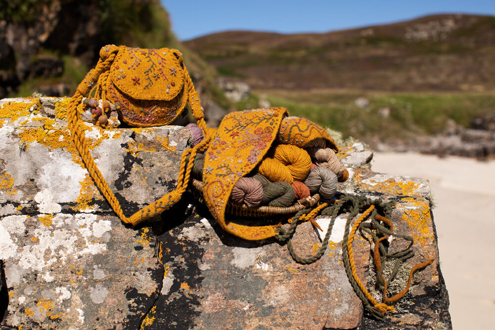 Creative Course 3, hand knitting, felting and embroidery by Alice Starmore for Virtual Yarns