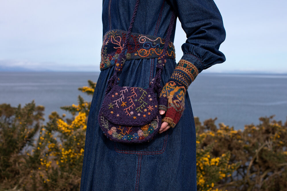 Creative Course 3, hand knitting, felting and embroidery by Alice Starmore for Virtual Yarns