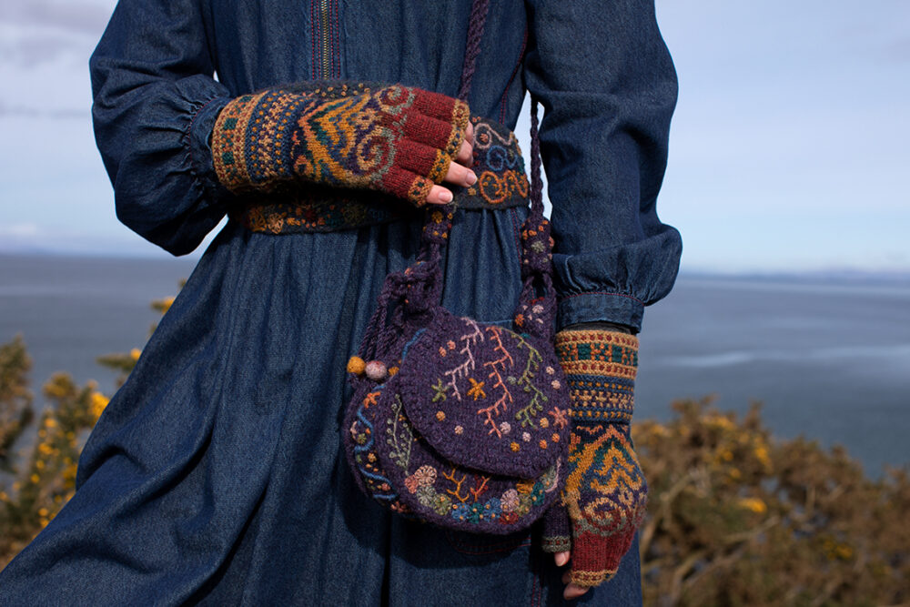 Creative Course 3, hand knitting, felting and embroidery by Alice Starmore for Virtual Yarns