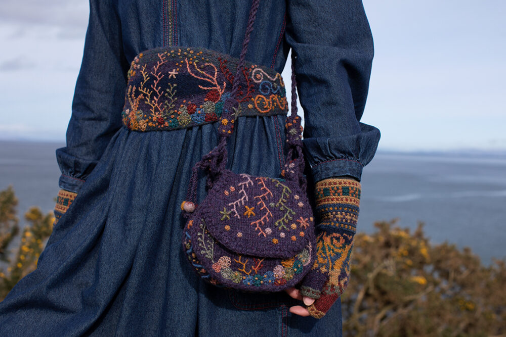 Creative Course 3, hand knitting, felting and embroidery by Alice Starmore for Virtual Yarns