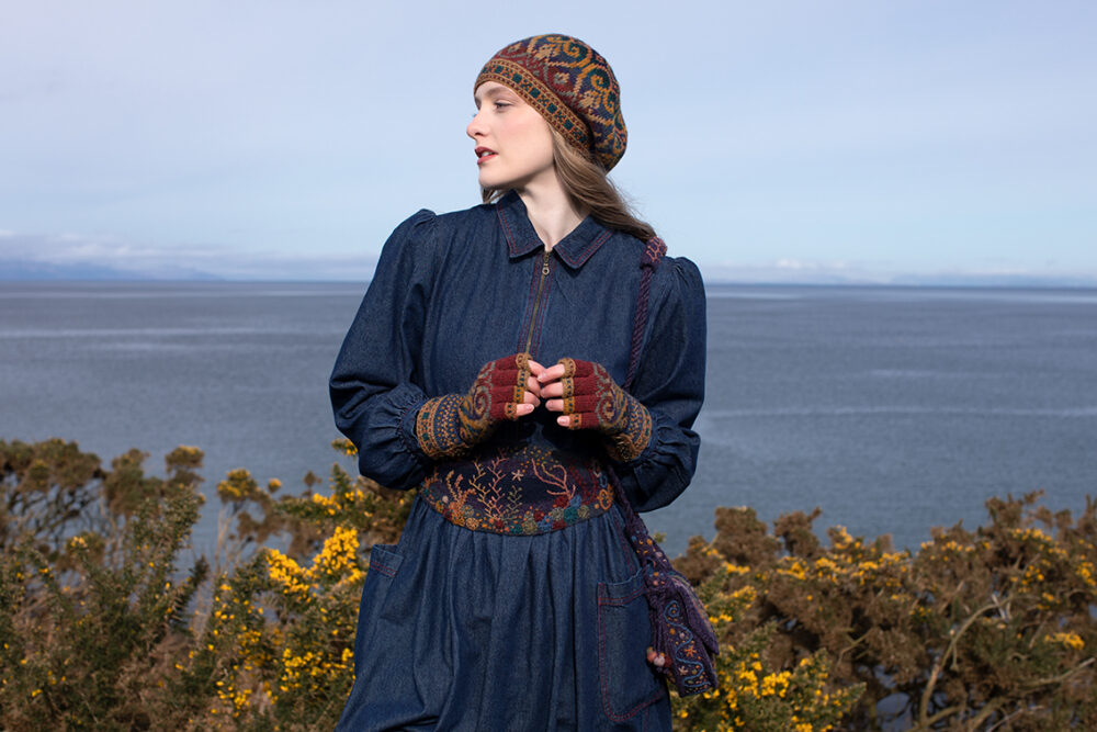 Creative Course 3, hand knitting, felting and embroidery by Alice Starmore for Virtual Yarns