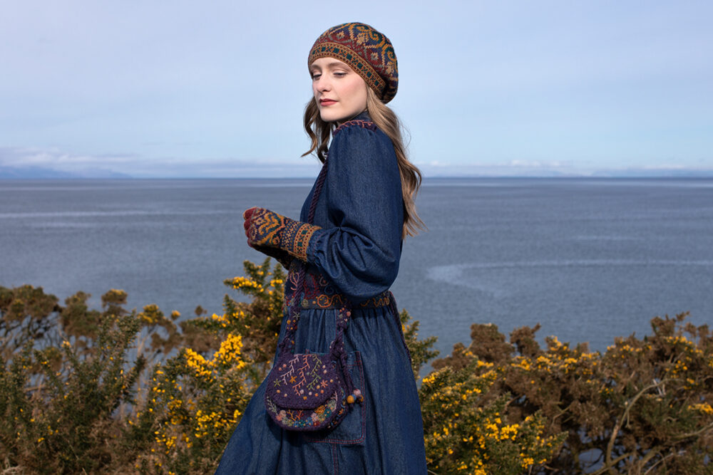 Creative Course 3, hand knitting, felting and embroidery by Alice Starmore for Virtual Yarns