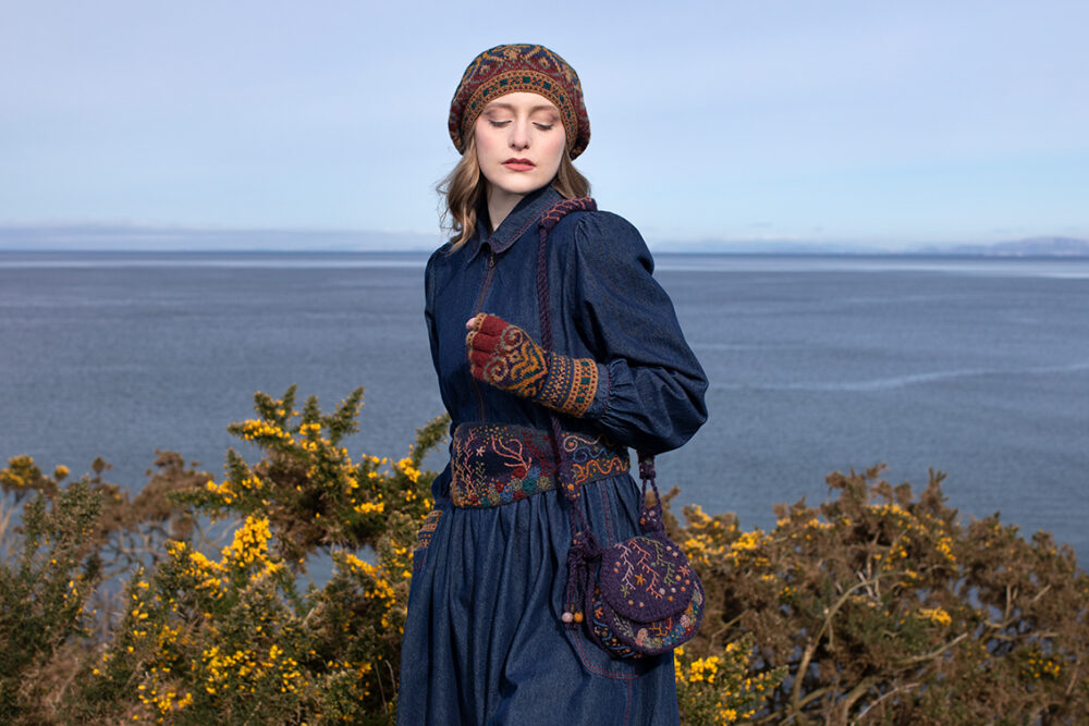 Creative Course 3, hand knitting, felting and embroidery by Alice Starmore for Virtual Yarns