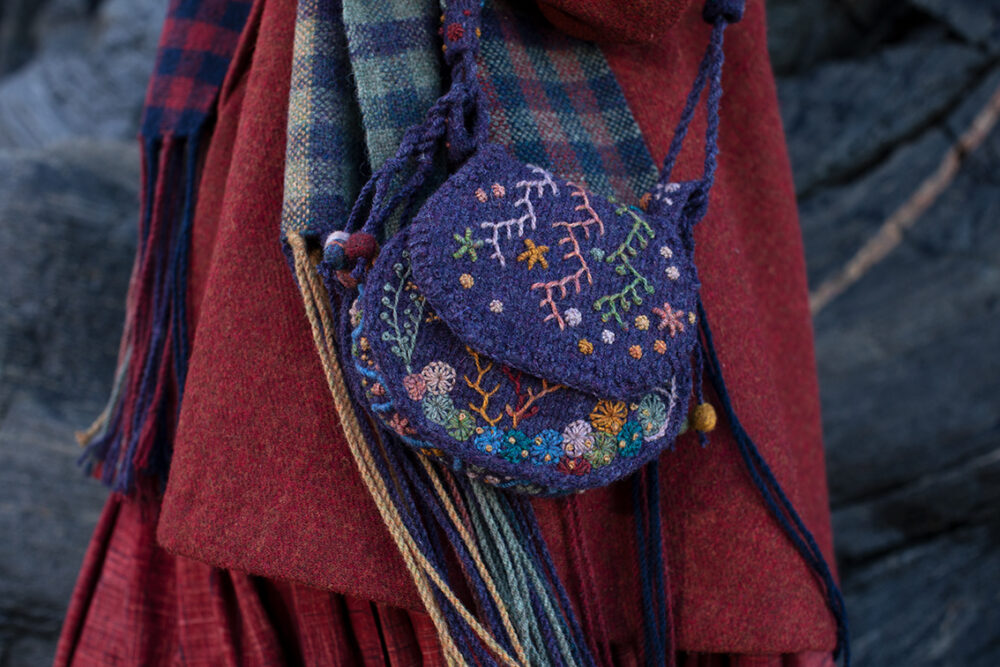 Creative Course 3, hand knitting, felting and embroidery by Alice Starmore for Virtual Yarns