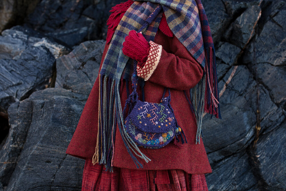 Creative Course 3, hand knitting, felting and embroidery by Alice Starmore for Virtual Yarns