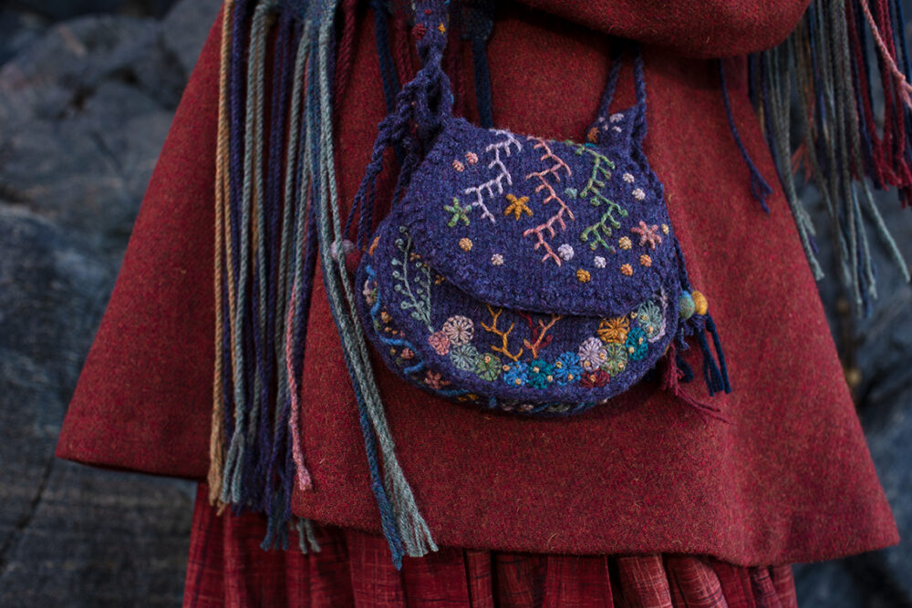 Creative Course 3, hand knitting, felting and embroidery by Alice Starmore for Virtual Yarns