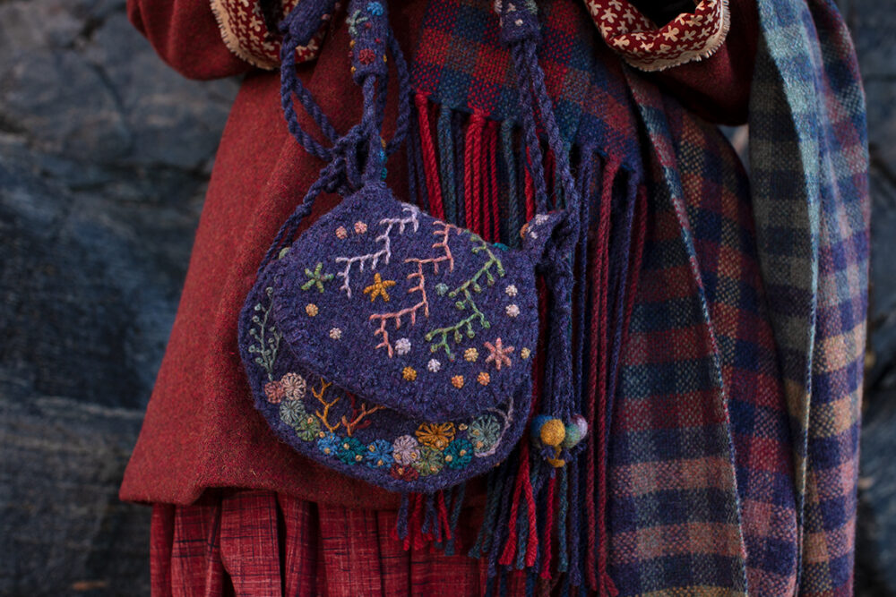 Creative Course 3, hand knitting, felting and embroidery by Alice Starmore for Virtual Yarns