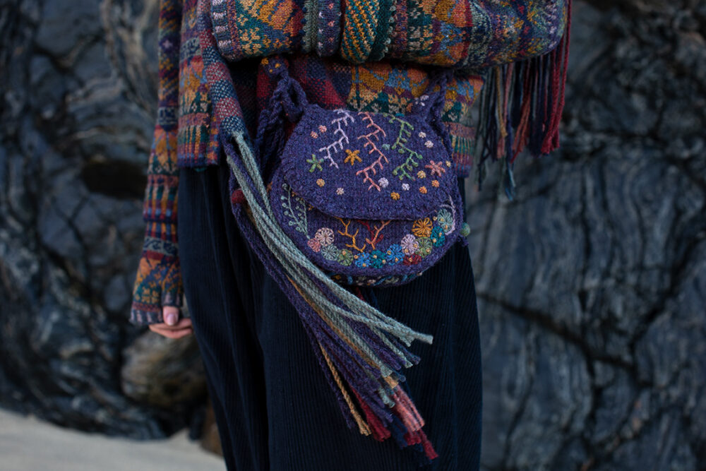 Creative Course 3, hand knitting, felting and embroidery by Alice Starmore for Virtual Yarns