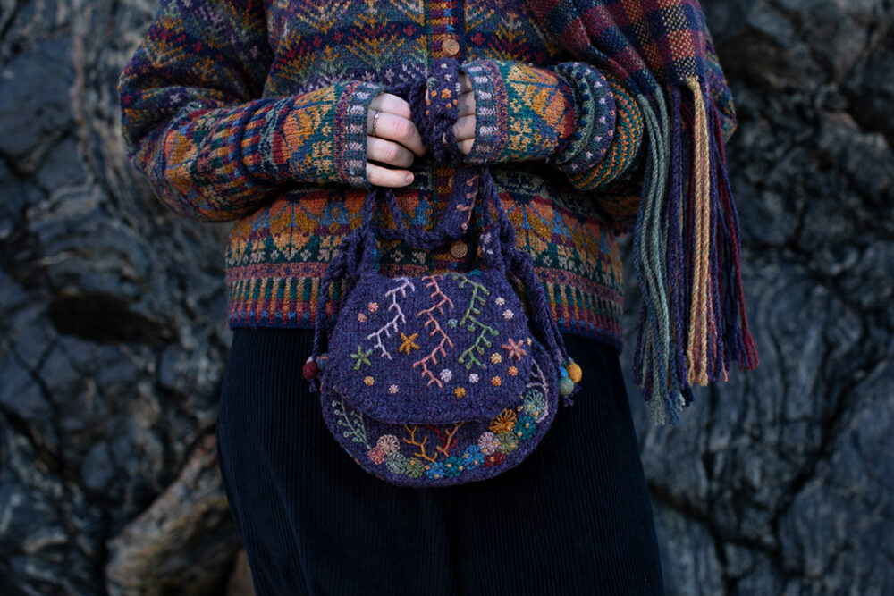 Creative Course 3, hand knitting, felting and embroidery by Alice Starmore for Virtual Yarns