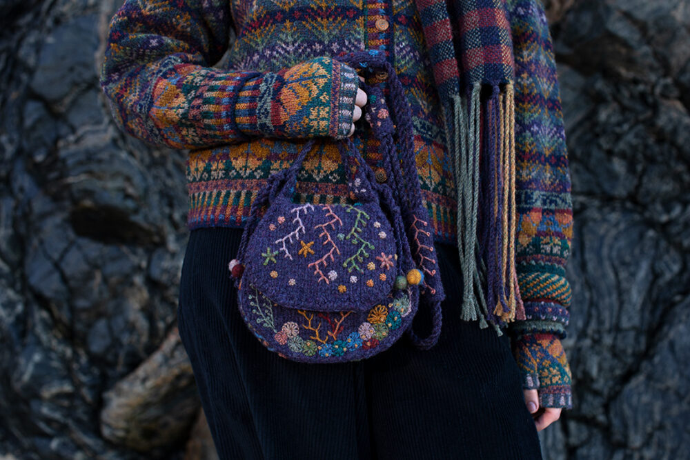 Creative Course 3, hand knitting, felting and embroidery by Alice Starmore for Virtual Yarns