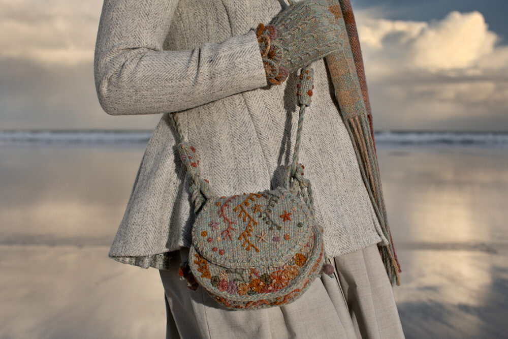 Creative Course 3, hand knitting, felting and embroidery by Alice Starmore for Virtual Yarns