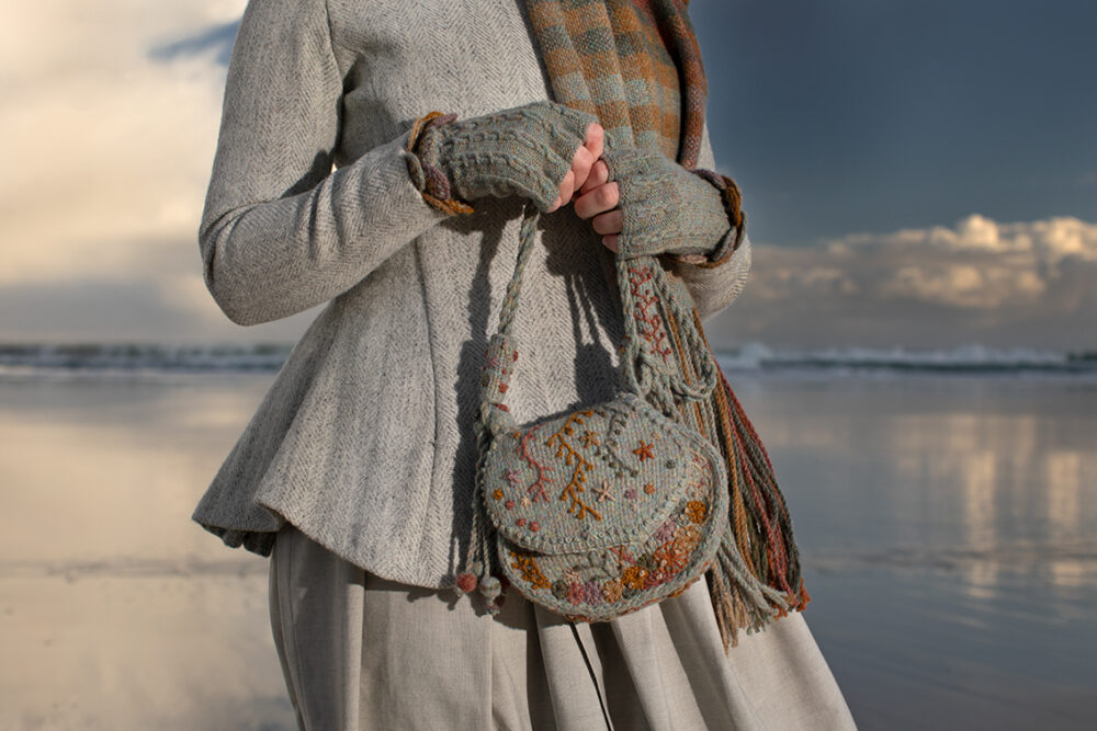 Creative Course 3, hand knitting, felting and embroidery by Alice Starmore for Virtual Yarns