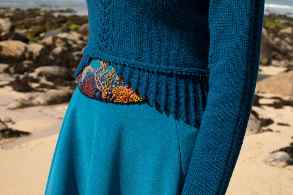 Creative Course 3, hand knitting, felting and embroidery by Alice Starmore for Virtual Yarns