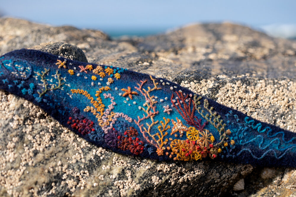 Creative Course 3, hand knitting, felting and embroidery by Alice Starmore for Virtual Yarns