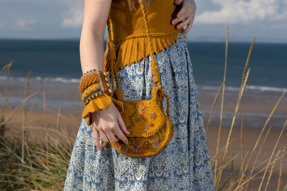 Creative Course 3, hand knitting, felting and embroidery by Alice Starmore for Virtual Yarns