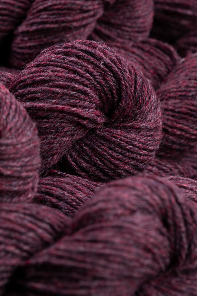 Alice Starmore Hebridean 3 Ply pure new British wool hand knitting Yarn in Erica colour