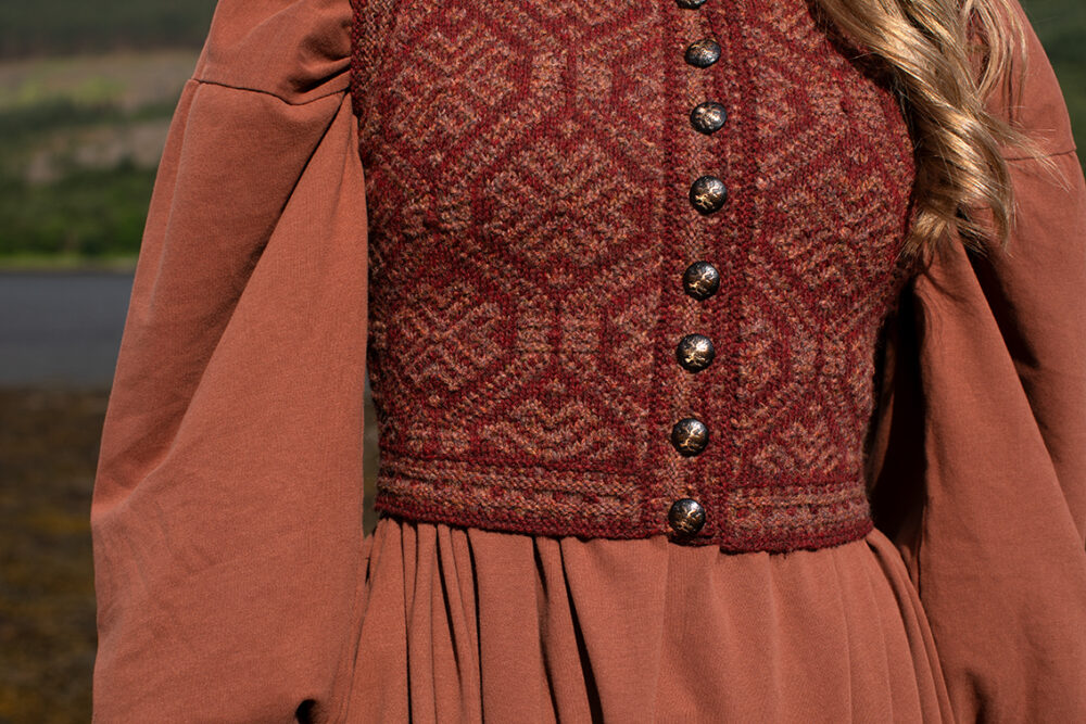 Elizabeth of York design from the book Tudor Roses by Alice Starmore