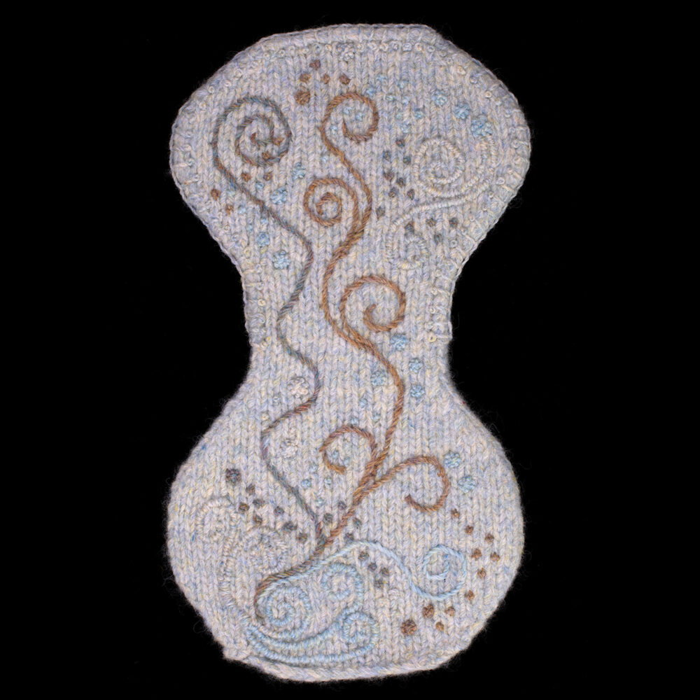 Creative Course 3, hand knitting, felting and embroidery by Alice Starmore for Virtual Yarns