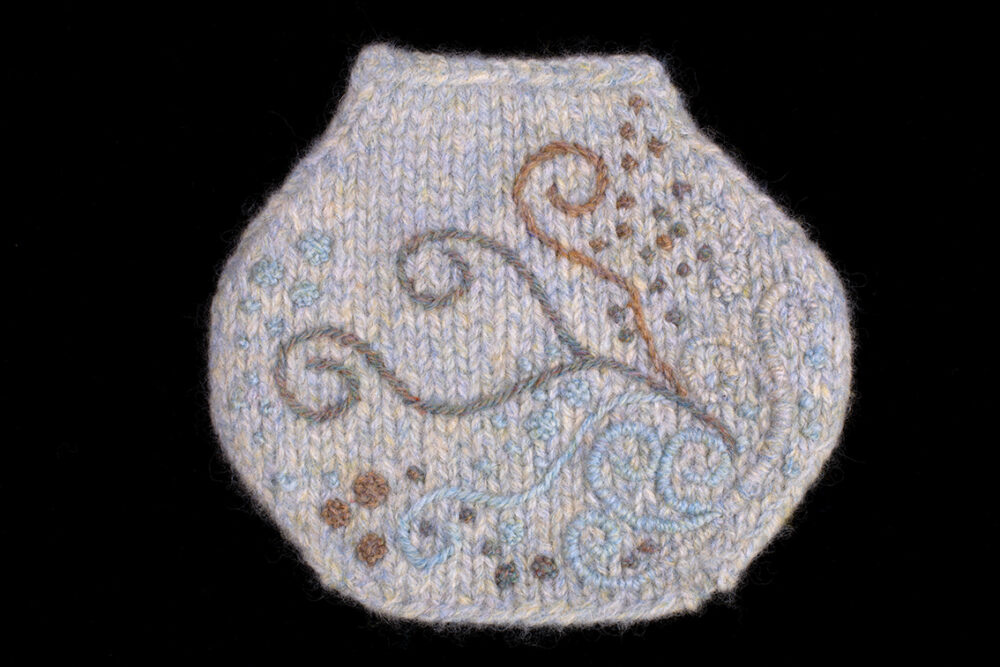 Creative Course 3, hand knitting, felting and embroidery by Alice Starmore for Virtual Yarns