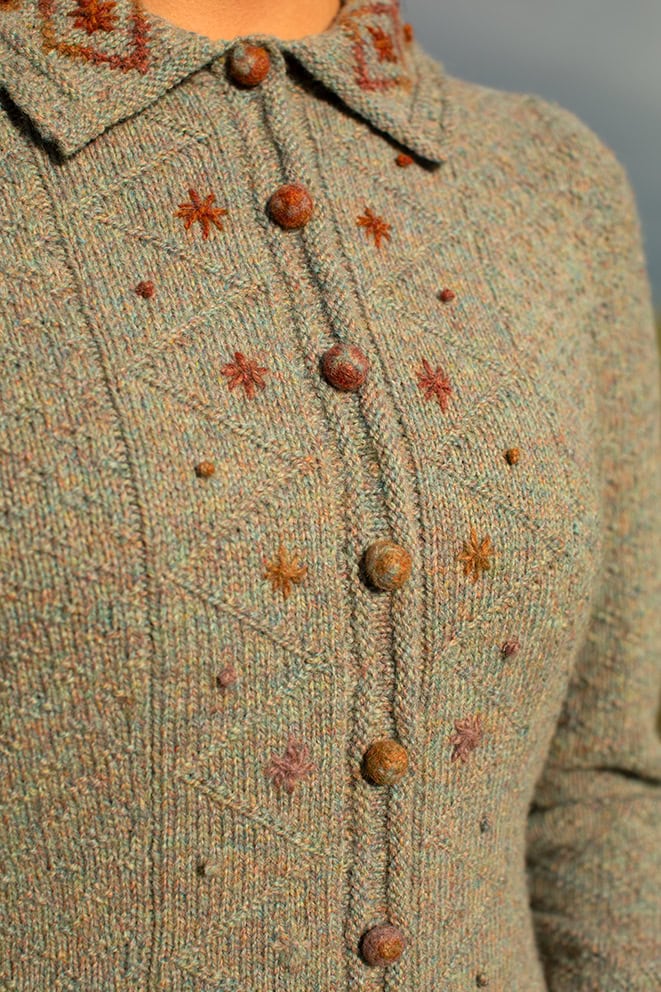 Button & Bead Class by Alice Starmore