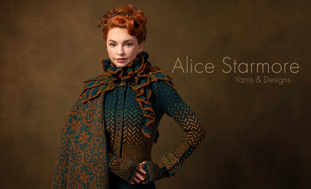 Alice Starmore Scottish Hand Knitwear Yarns and Designs